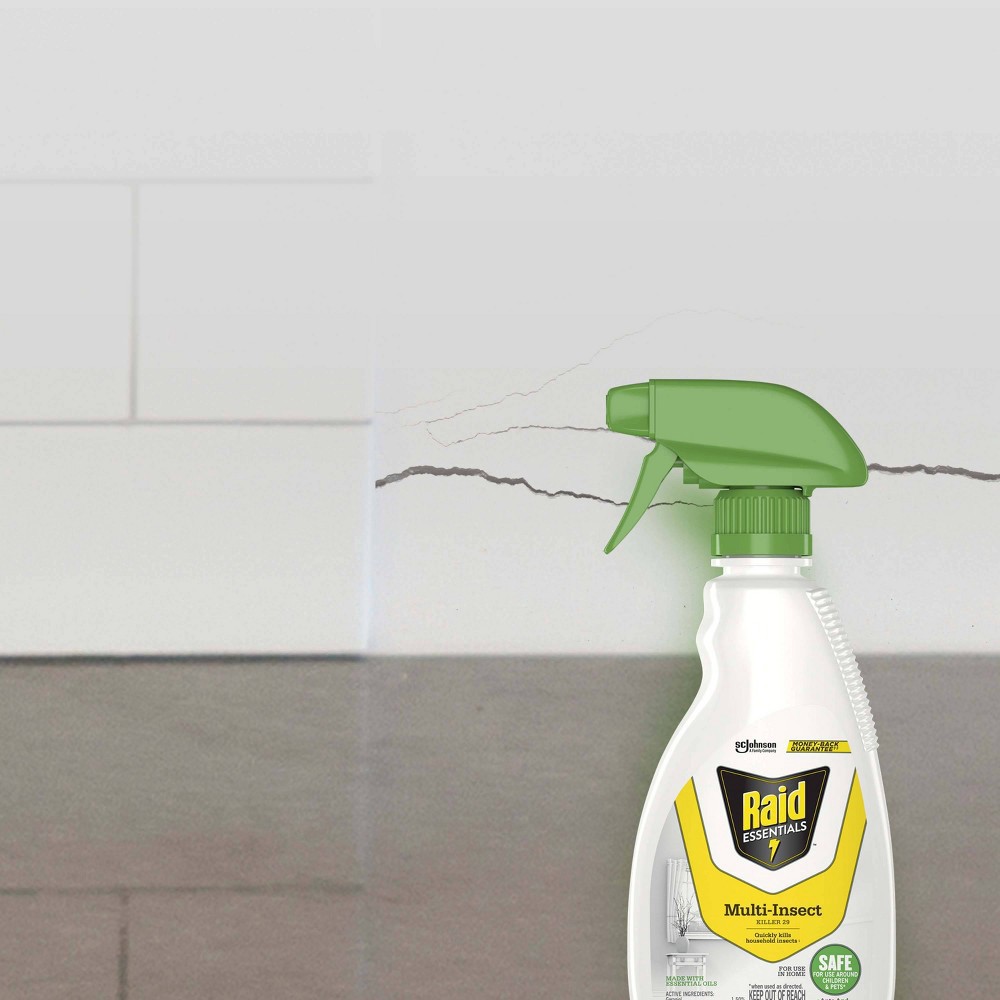 slide 10 of 13, Raid Essentials Multi-Insect Killer Trigger Bottle - 12oz, 12 oz