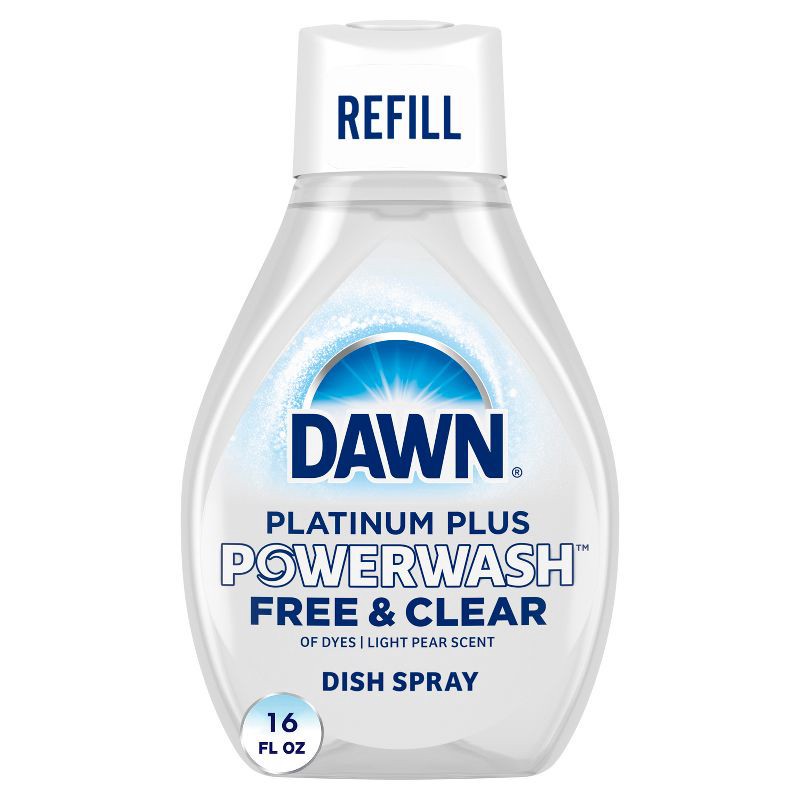slide 1 of 14, Dawn Platinum Powerwash Spray Refill - Free & Clear - 16 fl oz, 16 fl oz