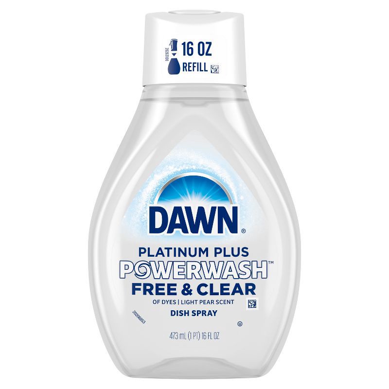 slide 10 of 14, Dawn Platinum Powerwash Spray Refill - Free & Clear - 16 fl oz, 16 fl oz