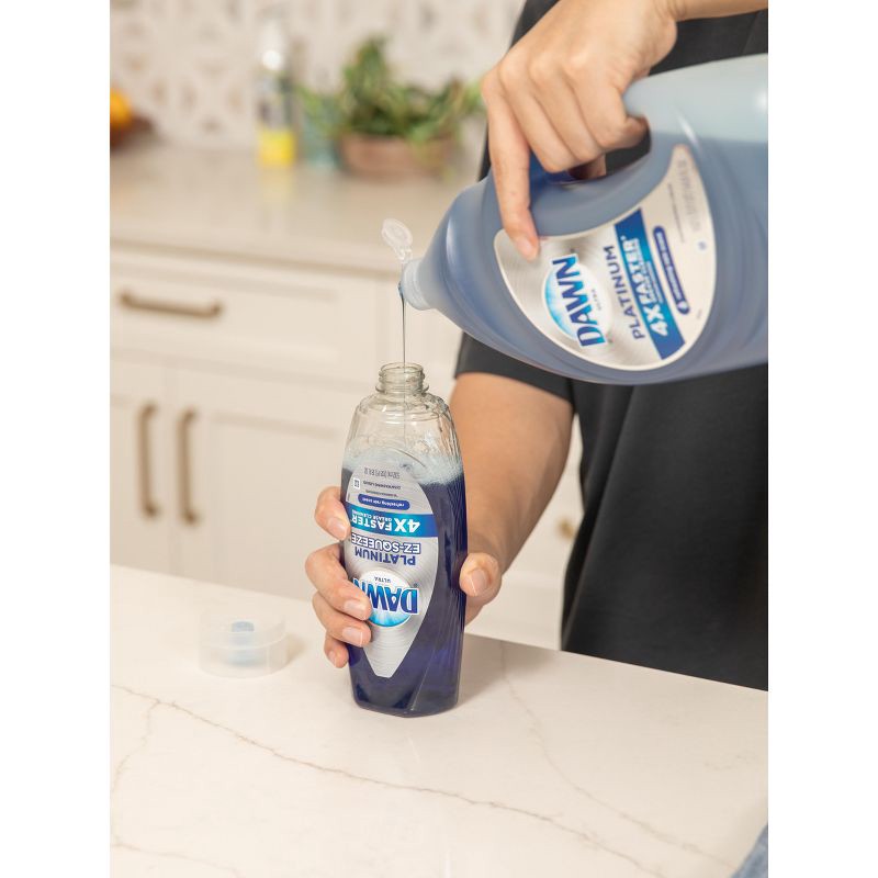 slide 2 of 11, Dawn Platinum Dishwashing Liquid Dish Soap - Refreshing Rain - 54.8 fl oz, 54.8 fl oz