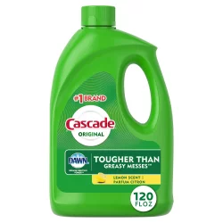 Cascade Base Gel Lemon Dishwasher Detergent - 120 fl oz