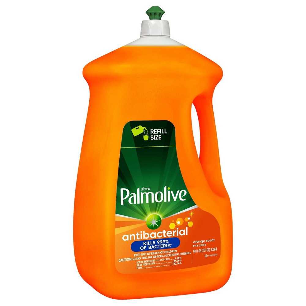 slide 2 of 5, Palmolive Ultra Liquid Antibacterial Dish Soap - Orange - 90 fl oz, 90 fl oz