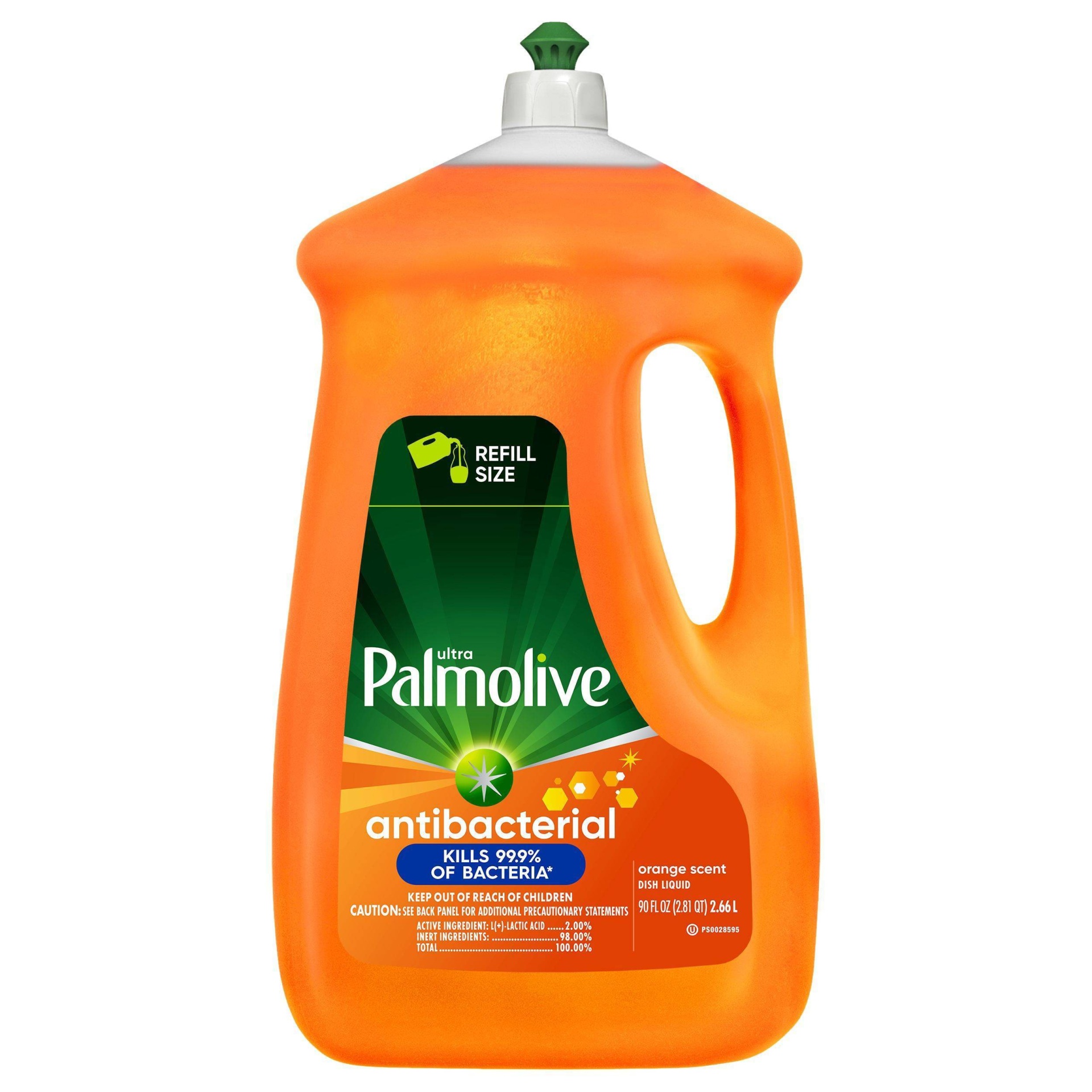 slide 1 of 5, Palmolive Ultra Liquid Antibacterial Dish Soap - Orange - 90 fl oz, 90 fl oz
