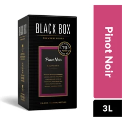 Black Box Pinot Noir Red Wine 3L Box