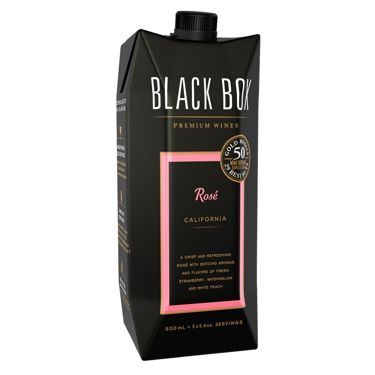 slide 3 of 3, Black Box Tetra Rose, 500 ml