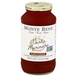 Monte Bene Garlic Marinara Pasta Sauce