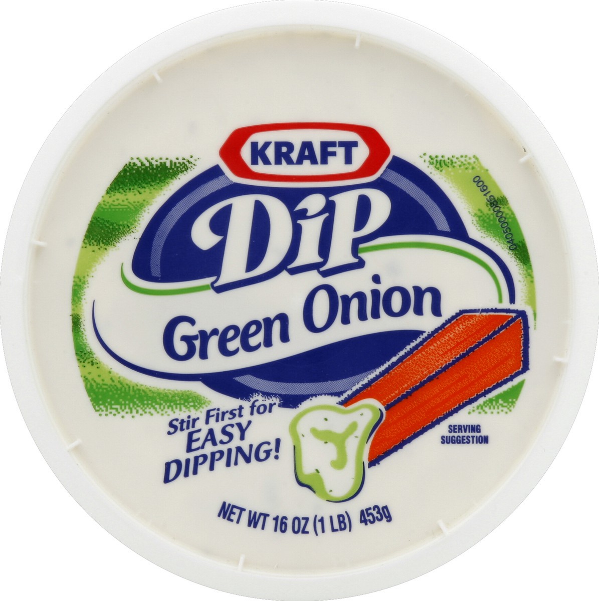 slide 2 of 6, Kraft Dip, Green Onion, 16 oz