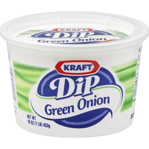slide 1 of 6, Kraft Dip, Green Onion, 16 oz