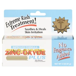 Zinc-Oxyde Plus Skin Irritation Relief with Calamine 2 oz