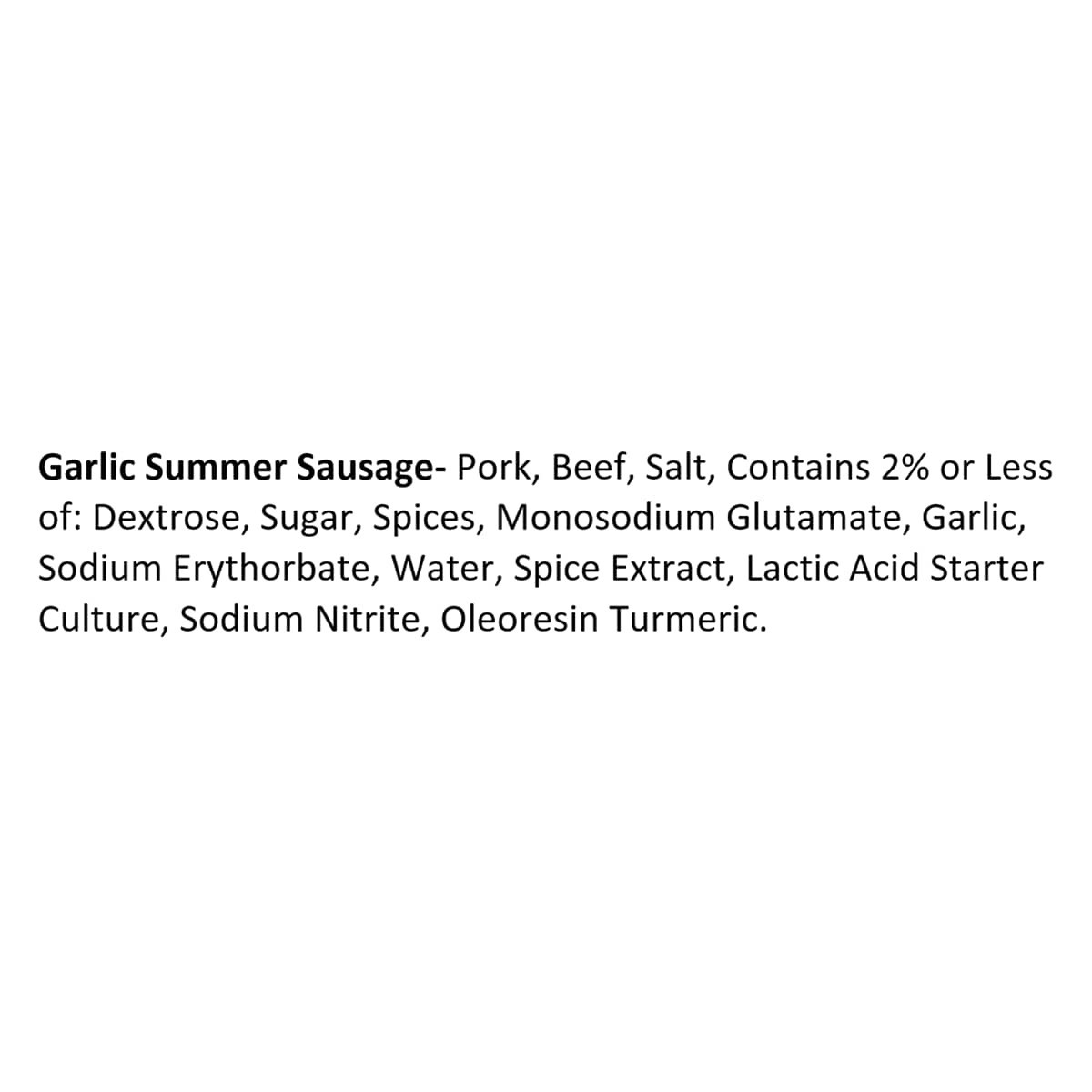 slide 5 of 9, Stoneridge Garlic Summer Sausage 15 oz., 15 oz