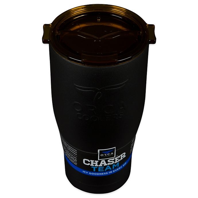 slide 2 of 5, ORCA Team Chaser Tumbler - Black/Gold, 27 oz