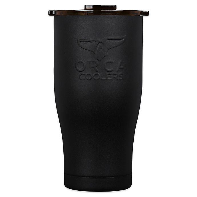 slide 1 of 5, ORCA Team Chaser Tumbler - Black/Gold, 27 oz