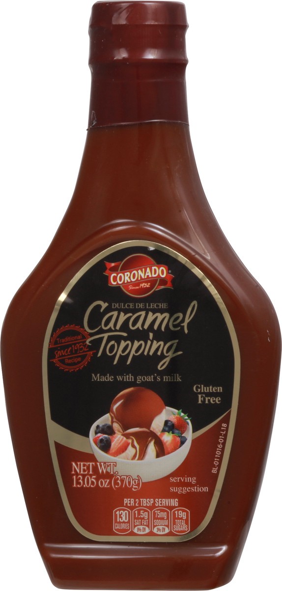 slide 5 of 9, Coronado Caramel Topping Dulce de Leche Syrup, 13.05 oz