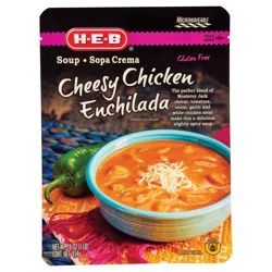 H-E-B Cheesy Chicken Enchilada Soup
