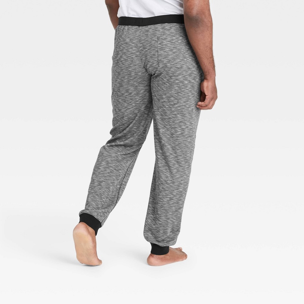 Men's Double Weave Jogger Pajama Pants - Goodfellow & Co Black XL 1 ct