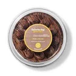 Double Chocolate Cake - 7" - Favorite Day™