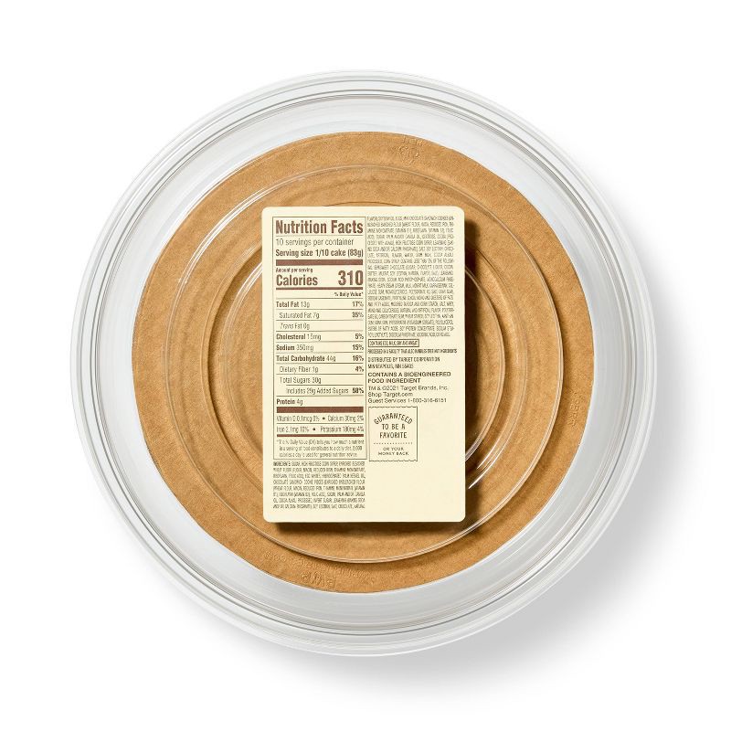 slide 2 of 3, Double Cookies n' Cream Cake - 7" - Favorite Day™, 1 ct