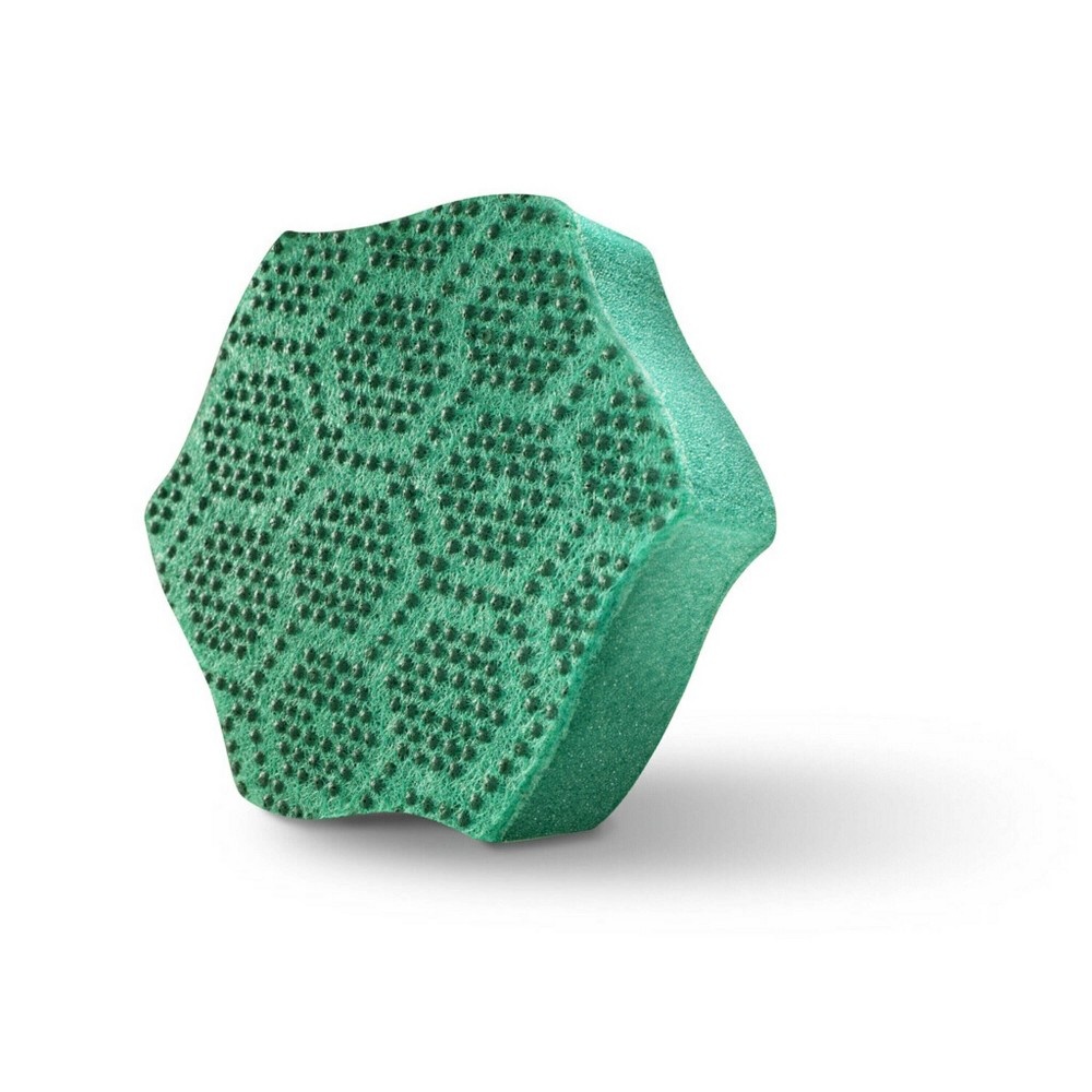 slide 4 of 9, Scotch-Brite Advanced Antibacterial Scrub Dots Heavy Duty Scrubbers, 2 ct