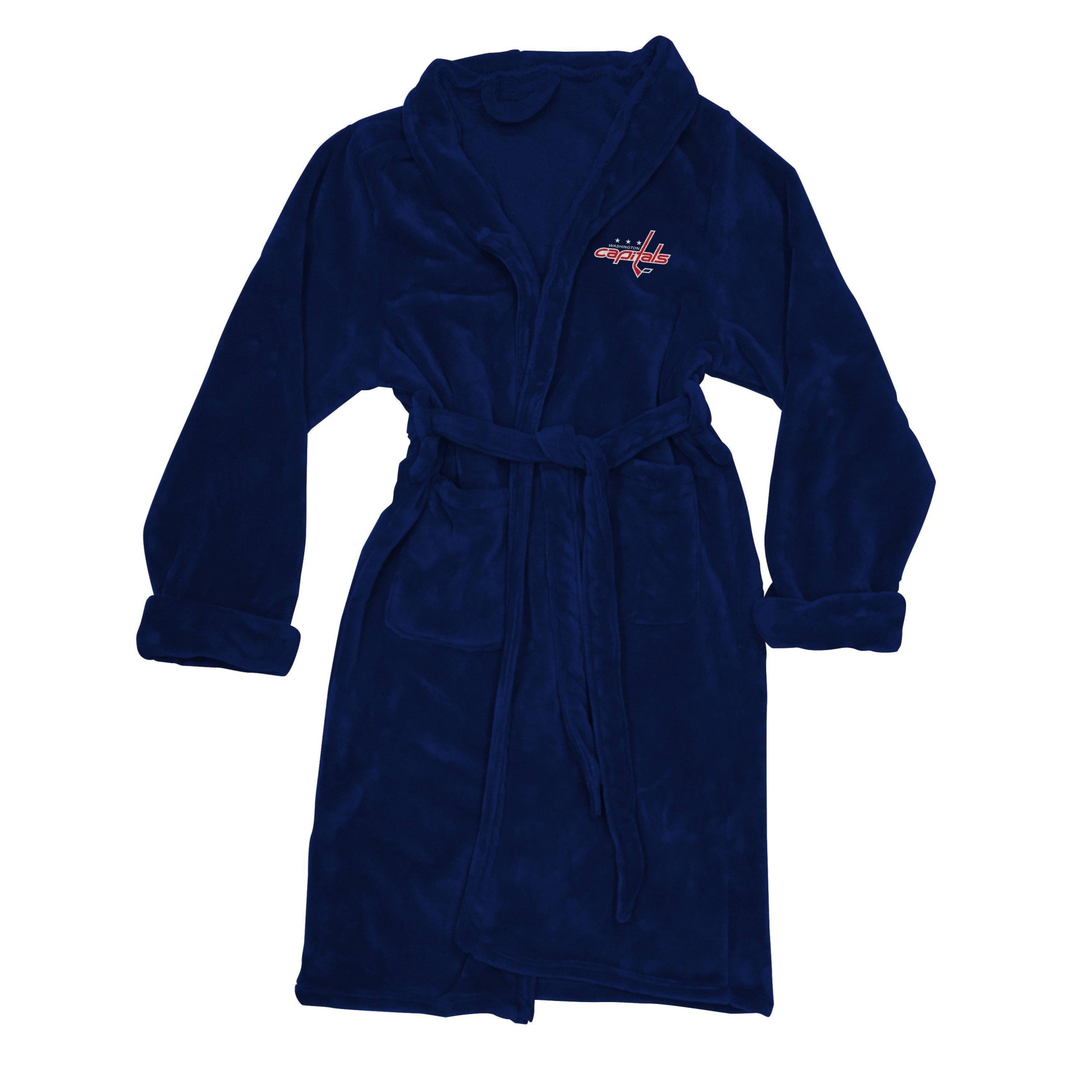 slide 1 of 3, NHL Washington Capitals Adult Robe, 1 ct