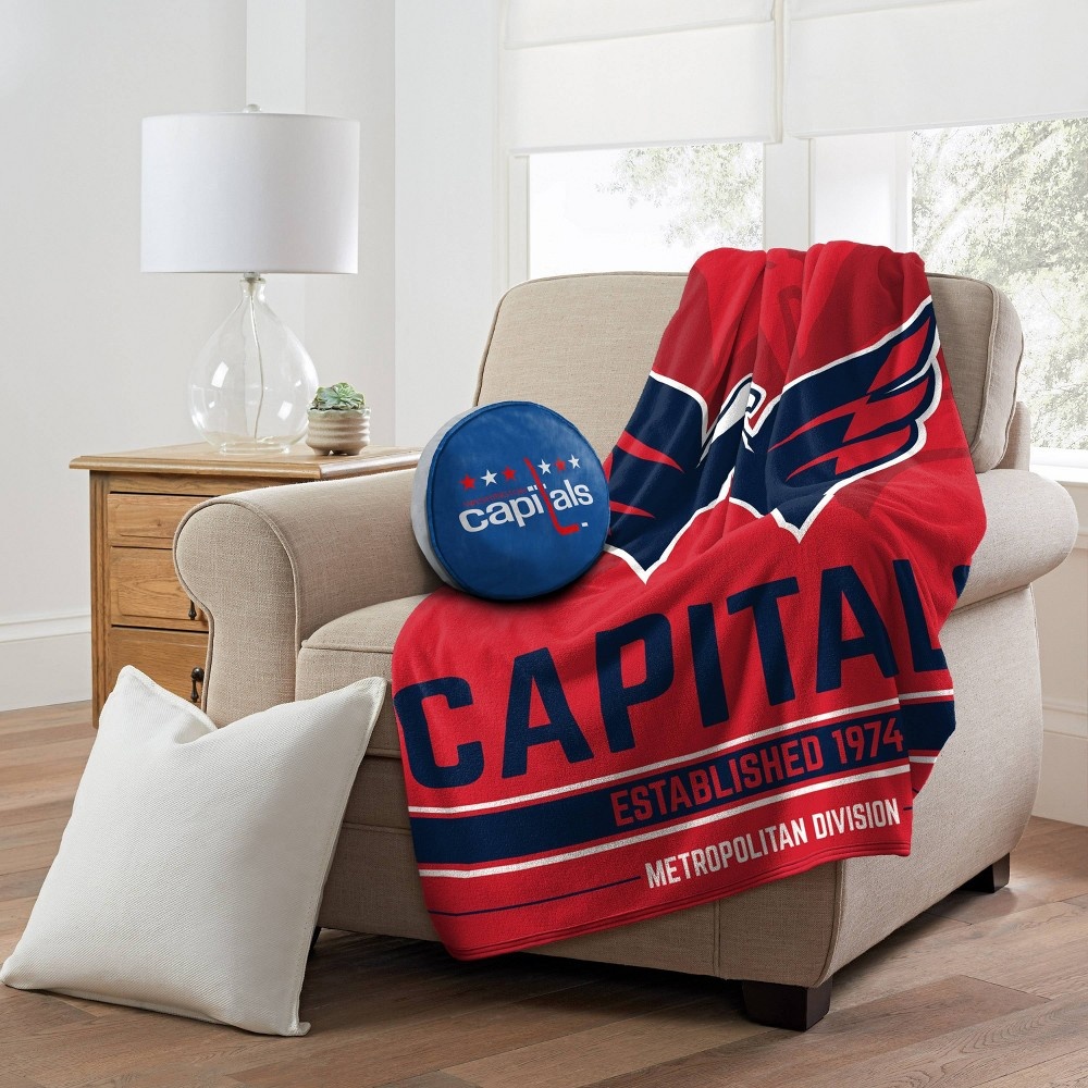 slide 3 of 3, NHL Washington Capitals Retro Cloud Pillow, 1 ct