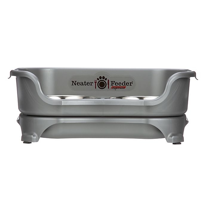 slide 2 of 3, Neater Pets Neater Feeder Express Small - Grey, 1 ct