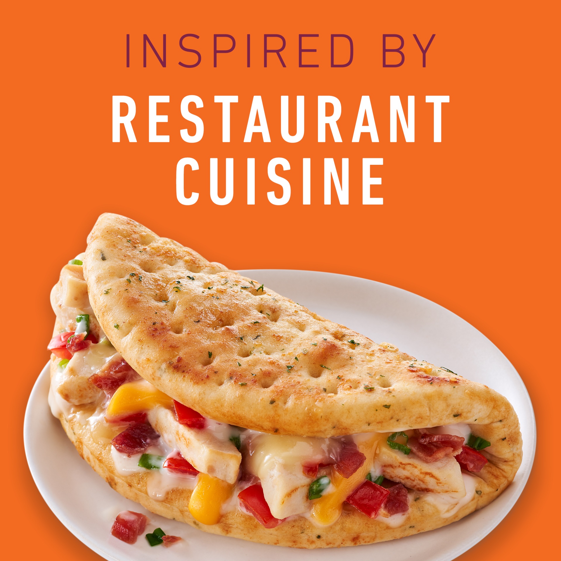 Lean Cuisine Culinary Collection Chicken Ranch Club Flatbread Melt 6.5