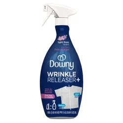 Downy Wrinkle Releaser and Fabric Refresher, Light Fresh Scent, 33.8 fl oz