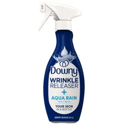 Downy Wrinkle Releaser And Refresher Fabric Spray, Aqua Rain, Fresh Scent, 16.9 Fl Oz