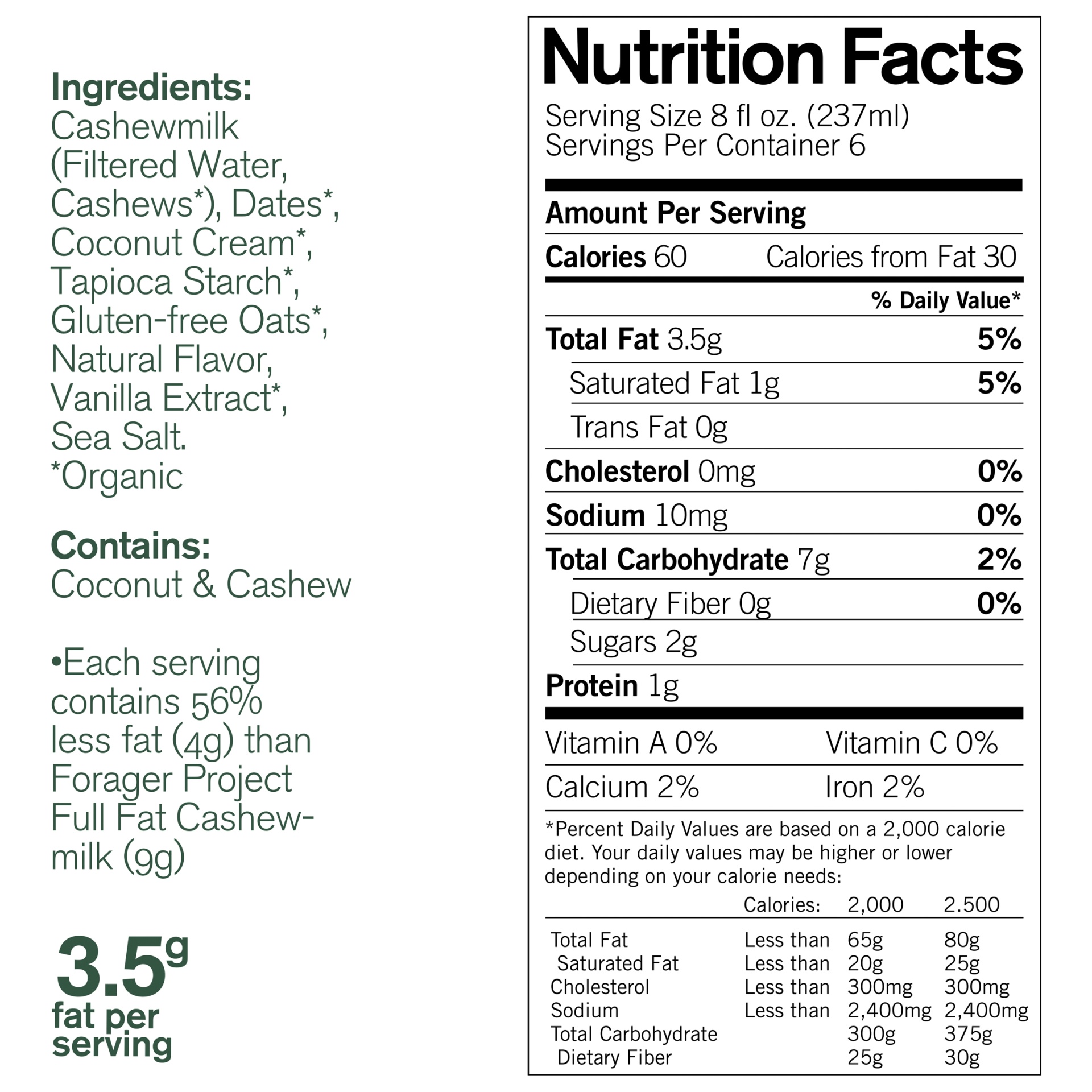 slide 4 of 4, Forager Project Milk Substitutes Forager Project, 48 fl oz