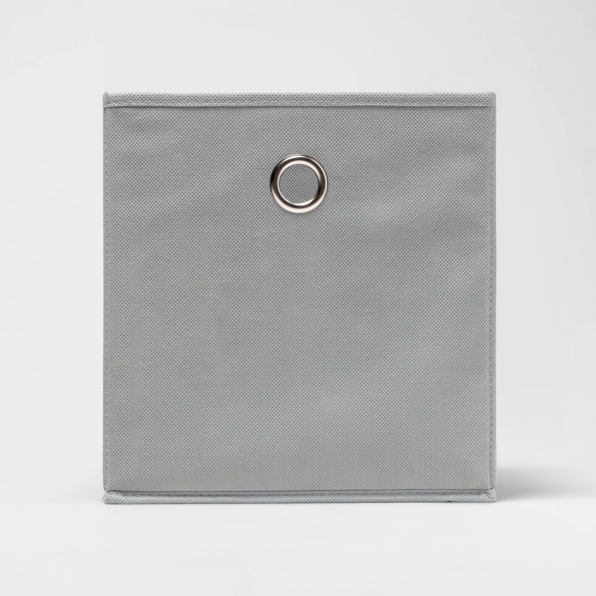 slide 1 of 4, 11" Fabric Bin Bundle 4pk Gray - Room Essentials, 4 ct
