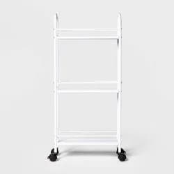 Narrow Storage Cart White - Room Essentials™