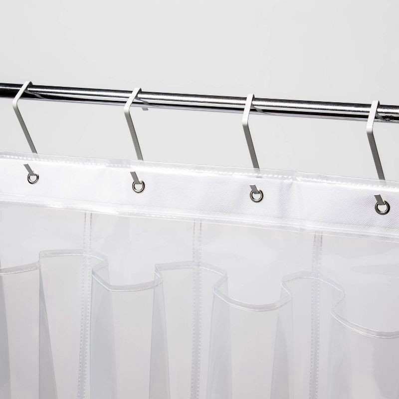 slide 3 of 3, Over-the-Door Shoe Organizer Clear - Room Essentials™: Holds 26 Pairs, Hanging Shoe Storage, EVA Frame, 70" Height, 1 ct