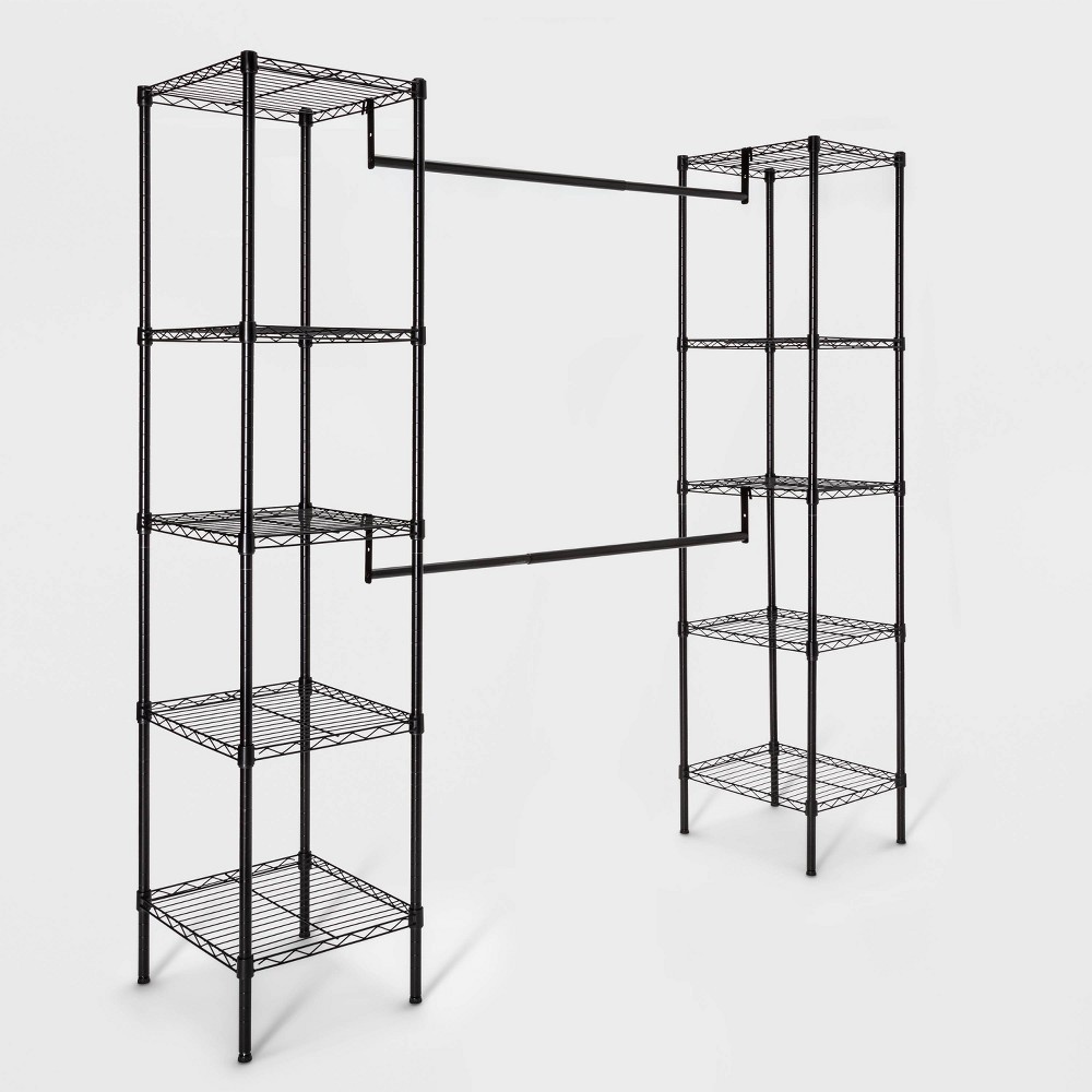 48' Wire Closet System Black Made By Design 1 ct Shipt