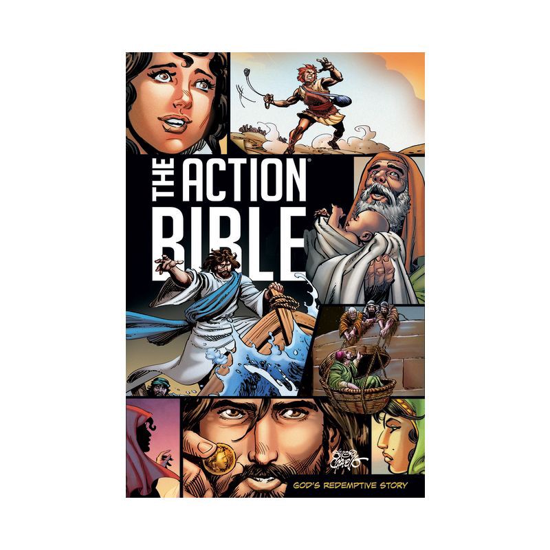 slide 1 of 1, David C Cook The Action Bible - by Sergio Cariello (Hardcover), 1 ct