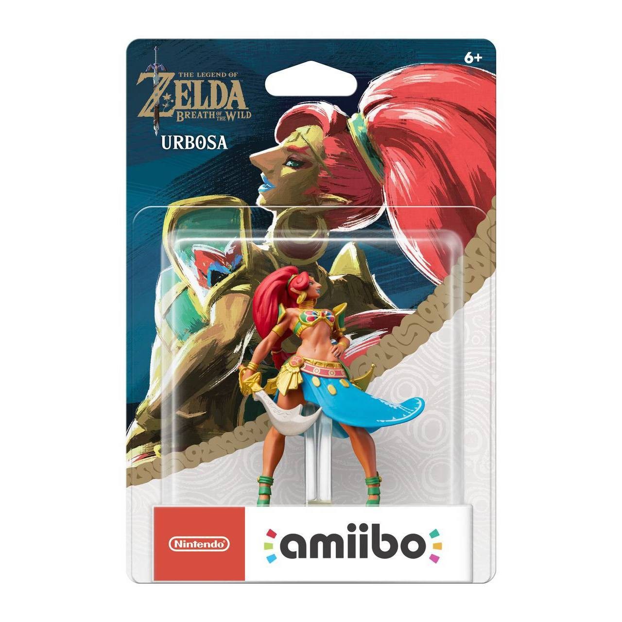 slide 1 of 2, The Legend of Zelda: Breath of the Wild amiibo Figure - Urbosa, 1 ct