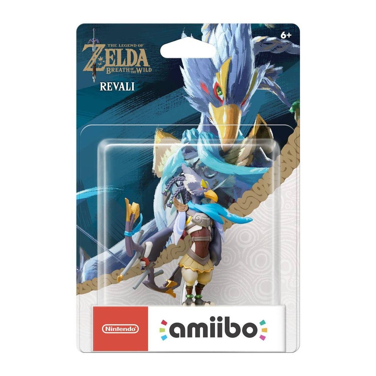 slide 1 of 2, The Legend of Zelda: Breath of the Wild amiibo Figure - Revali, 1 ct