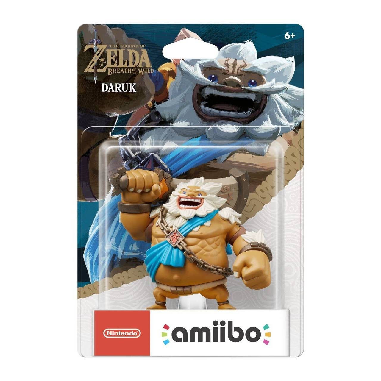 slide 1 of 2, The Legend of Zelda: Breath of the Wild amiibo Figure - Daruk, 1 ct