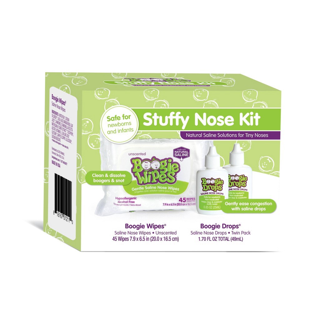 Boogie Wipes Stuffy Nose Kit 1 ct | Shipt