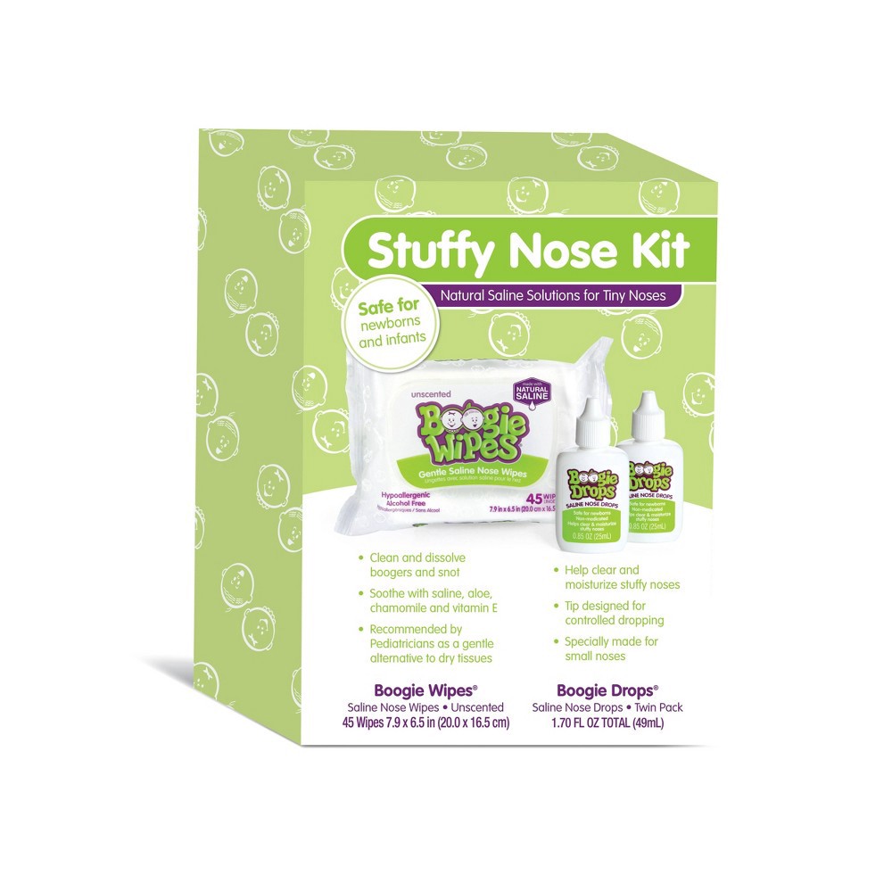 Boogie Wipes Stuffy Nose Kit 1 ct | Shipt