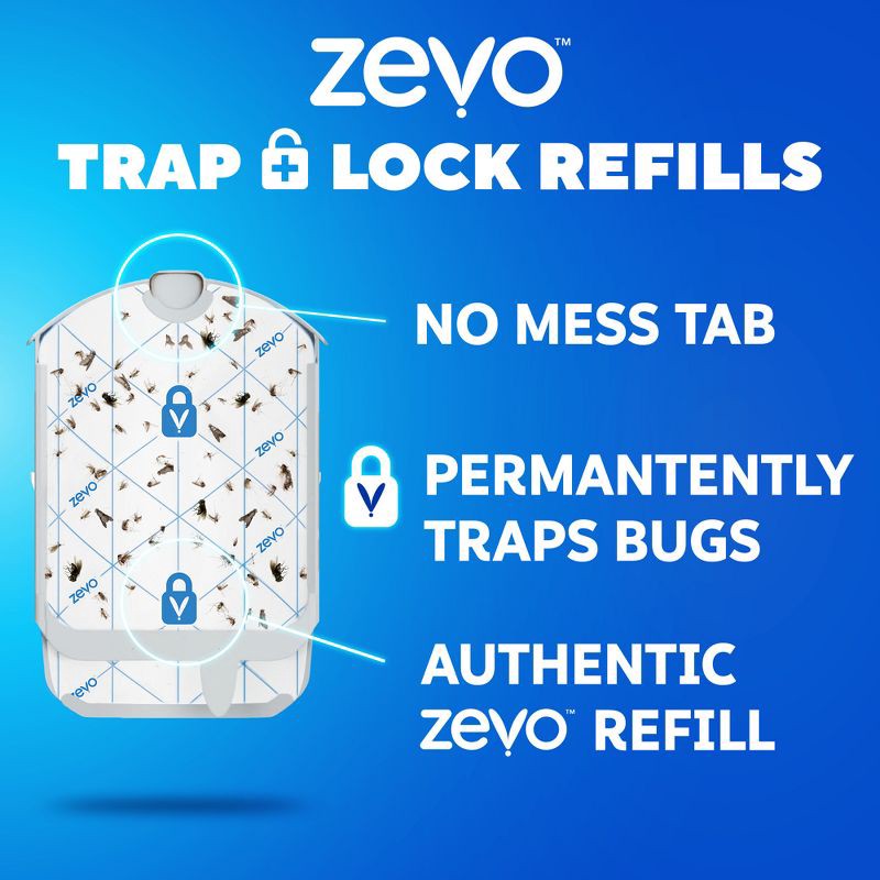 slide 5 of 10, Zevo Flying Insect Trap Refills - 2ct, 2 ct