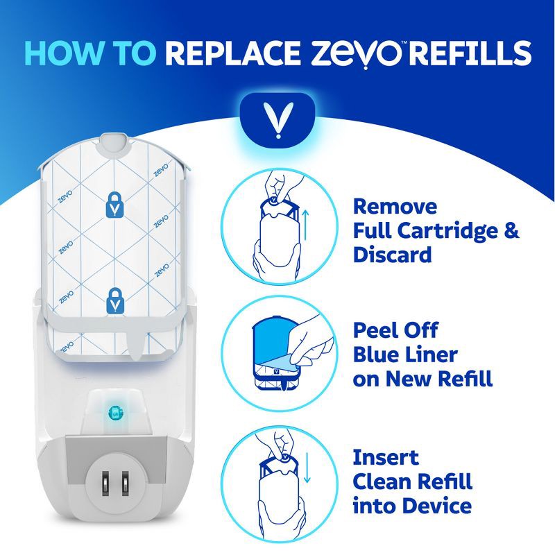 slide 8 of 10, Zevo Flying Insect Trap Refills - 2ct, 2 ct