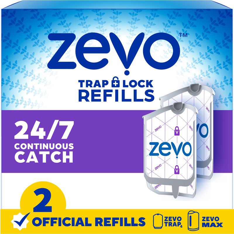 slide 1 of 13, Zevo Flying Insect Trap Refills - 2ct, 2 ct