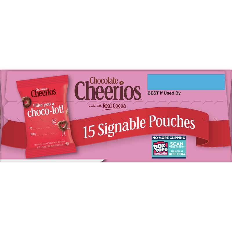 slide 4 of 10, Valentine's Chocolate Cheerios Multipack - 4.35oz, 4.35 oz