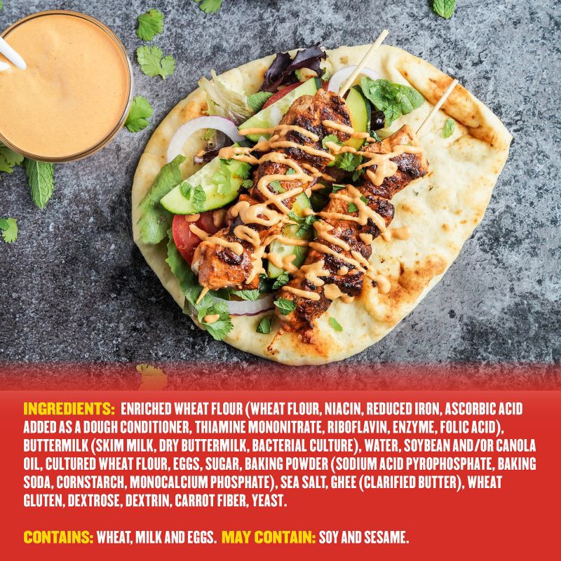 slide 5 of 8, Stonefire Original Naan Family Size - 26.4oz/6ct, 26.4 oz, 6 ct