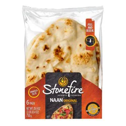 Stonefire Original Naan Family Size - 26.4oz/6ct
