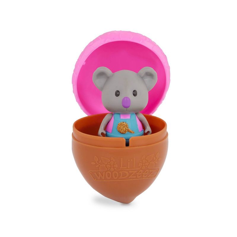 slide 5 of 12, Li'l Woodzeez Bobbleez Collection - Surprise Bobblehead Animal Toy in Acorn, 1 ct