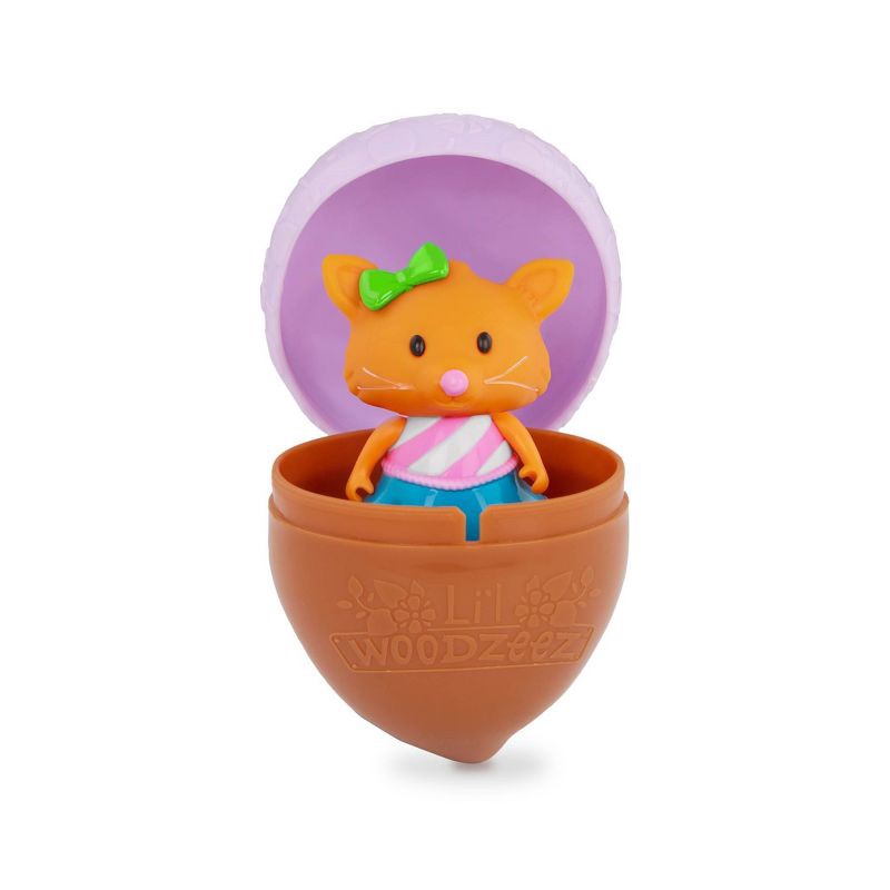 slide 2 of 12, Li'l Woodzeez Bobbleez Collection - Surprise Bobblehead Animal Toy in Acorn, 1 ct