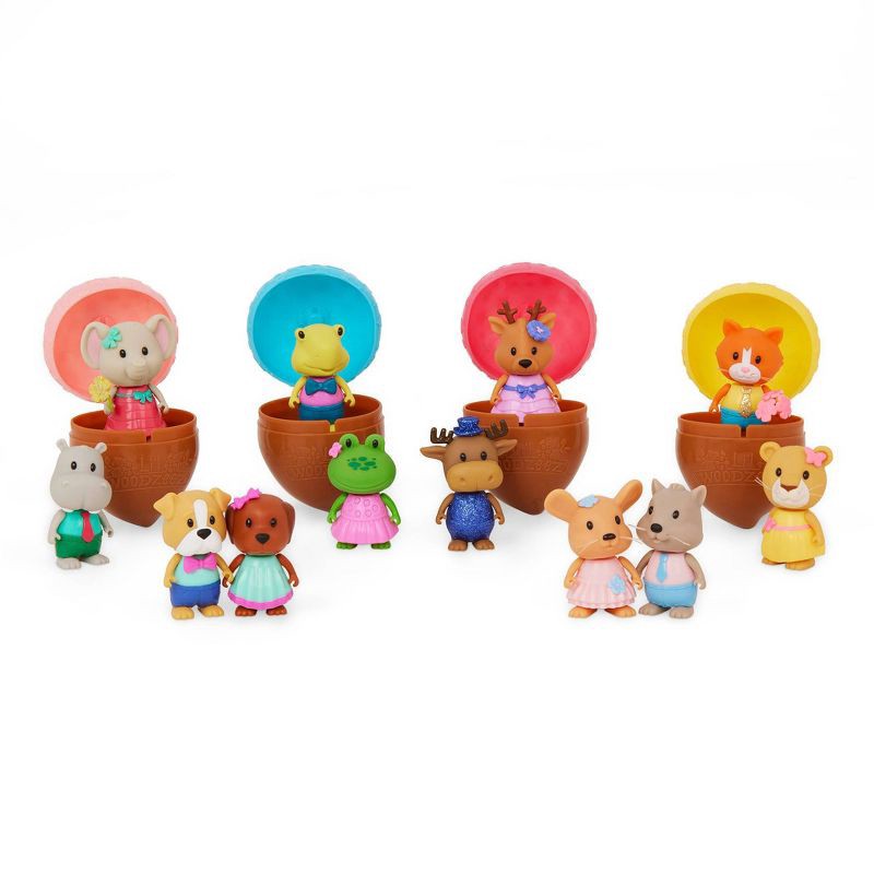 slide 12 of 12, Li'l Woodzeez Bobbleez Collection - Surprise Bobblehead Animal Toy in Acorn, 1 ct