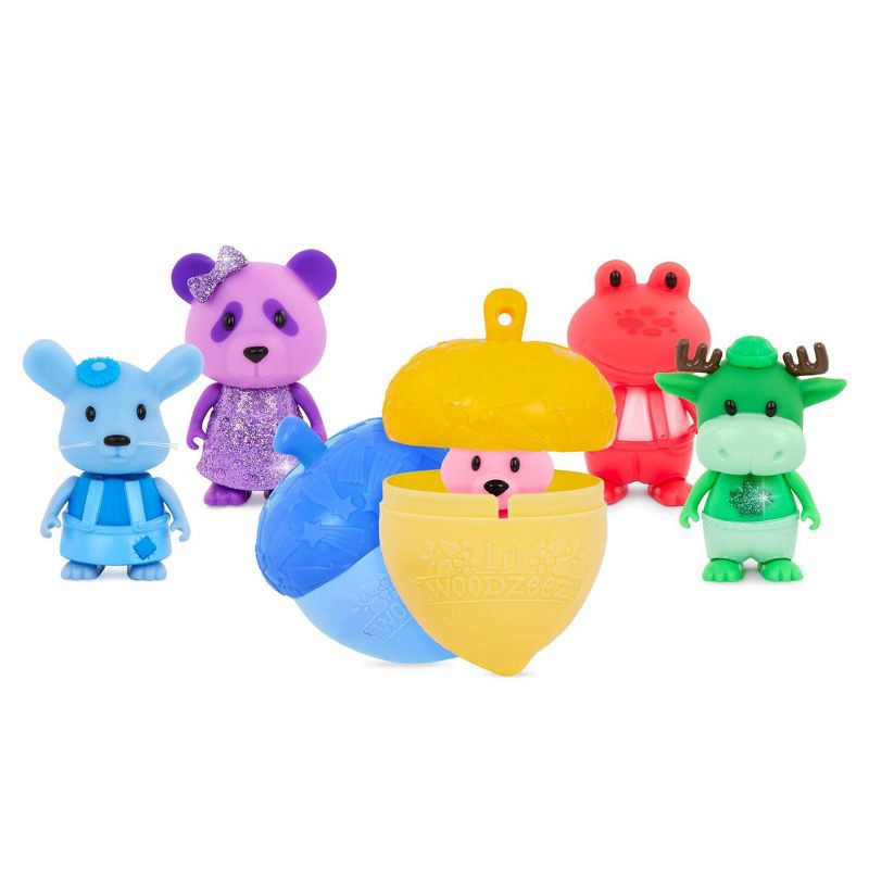 slide 8 of 12, Li'l Woodzeez Bobbleez Collection - Surprise Bobblehead Animal Toy in Acorn, 1 ct