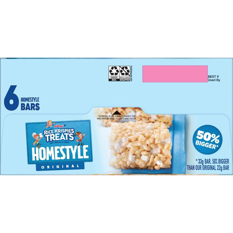 slide 7 of 8, Rice Krispies Treats Homestyle Original - 6.98oz/6ct, 6.98 oz, 6 ct